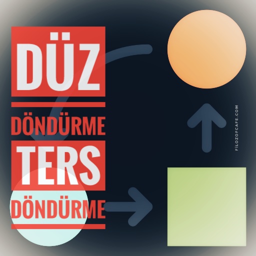 düz ve ters döndürme